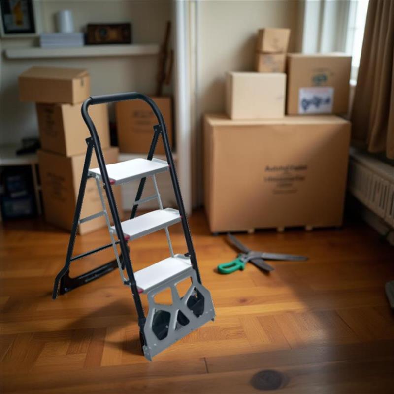 SCALA-CARRELLO 2 IN 1 CON PORTATA MASSIMA DA 70 KG