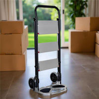 SCALA-CARRELLO 2 IN 1 CON PORTATA MASSIMA DA 70 KG