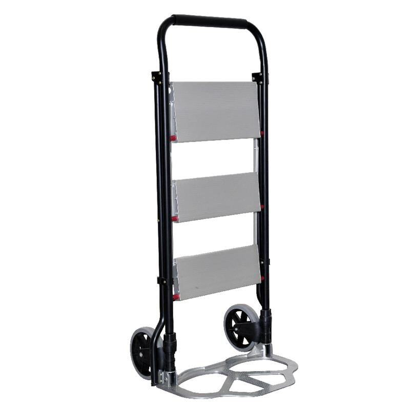 SCALA-CARRELLO 2 IN 1 CON PORTATA MASSIMA DA 70 KG