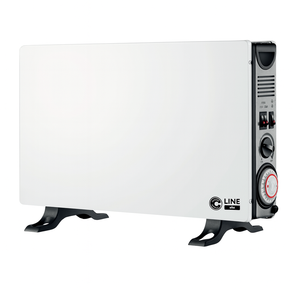 TERMOCONVETTORE DA PAVIMENTO 2000W CON FUNZIONE TURBO