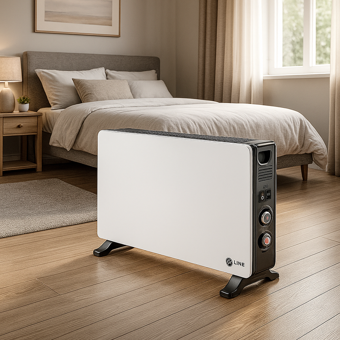 TERMOCONVETTORE DA PAVIMENTO 2000W CON FUNZIONE TURBO