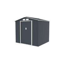 RICOVERO ATTREZZI LAMIERA CM 213X195X195 GRIGIO