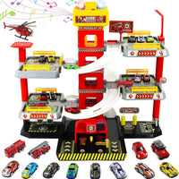 Garage 5 Piani per Bambini Parcheggio Macchinine Gioco con Macchine Idea Regalo