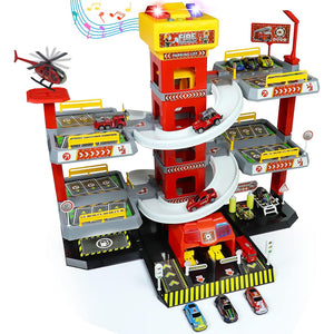 Garage 5 Piani per Bambini Parcheggio Macchinine Gioco con Macchine Idea Regalo