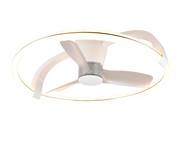 Plafoniera con Ventilatore estate/inverno, bianco, D 73 cm Stockholm