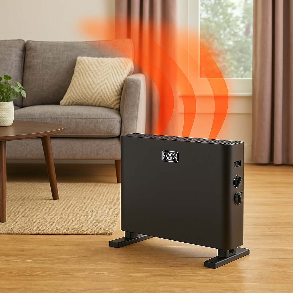 TERMOCONVETTORE BLACK & DECKER TURBO A PAVIMENTO BXCSH 2000E