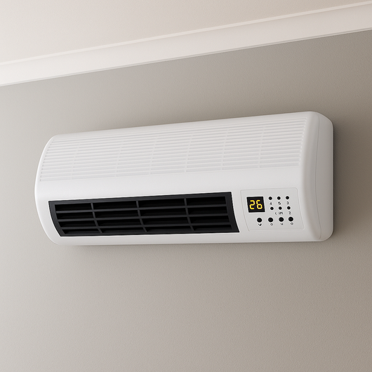 TERMOVENTILATORE DIGITALE PARETE TEPORUS 1000/2000W KPT2000B-4501L