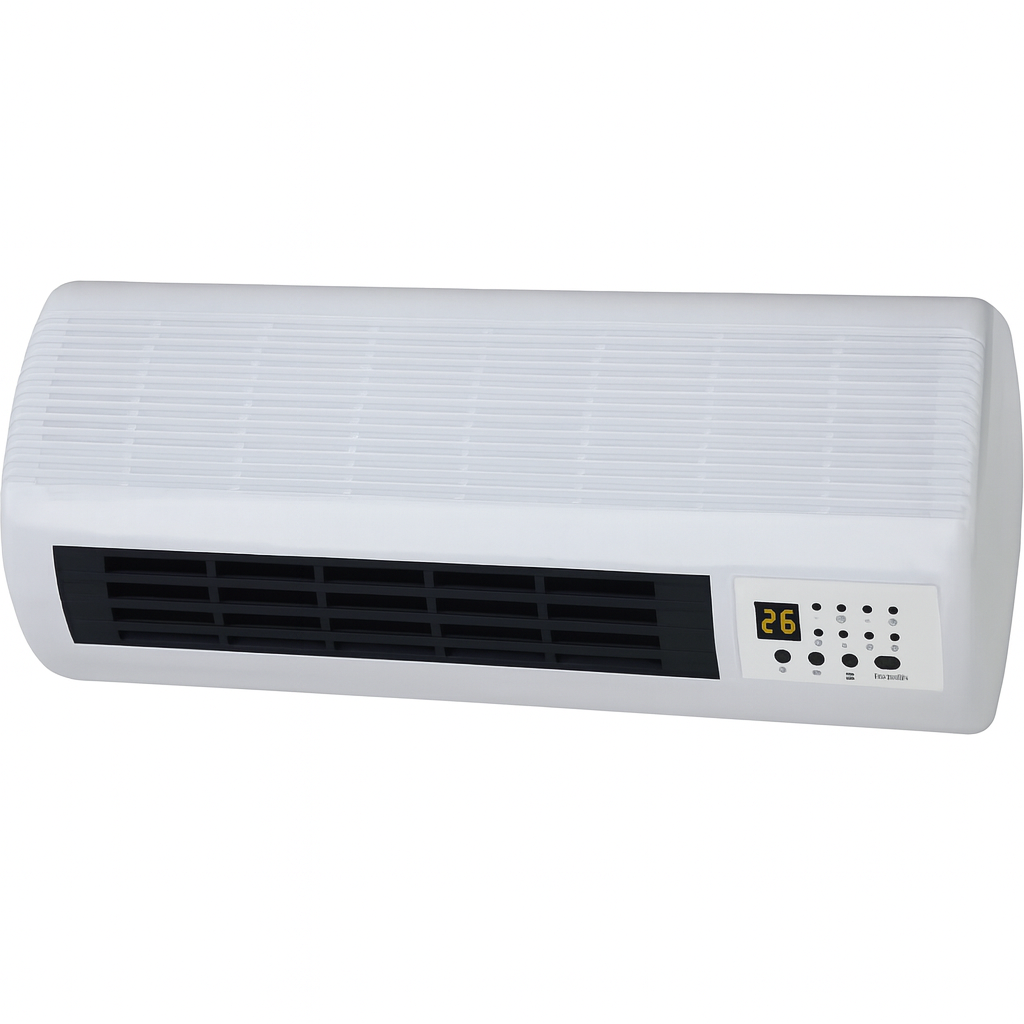 TERMOVENTILATORE DIGITALE PARETE TEPORUS 1000/2000W KPT2000B-4501L