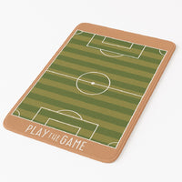 Tappeto Cameretta Bambino 80x140 Verde Morbido Campo da Calcio in Polyestere e Spugna