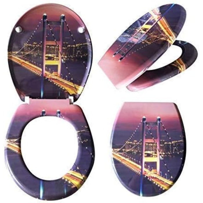 Tavoletta con abbassamento automatico new york sedile wc manhatt