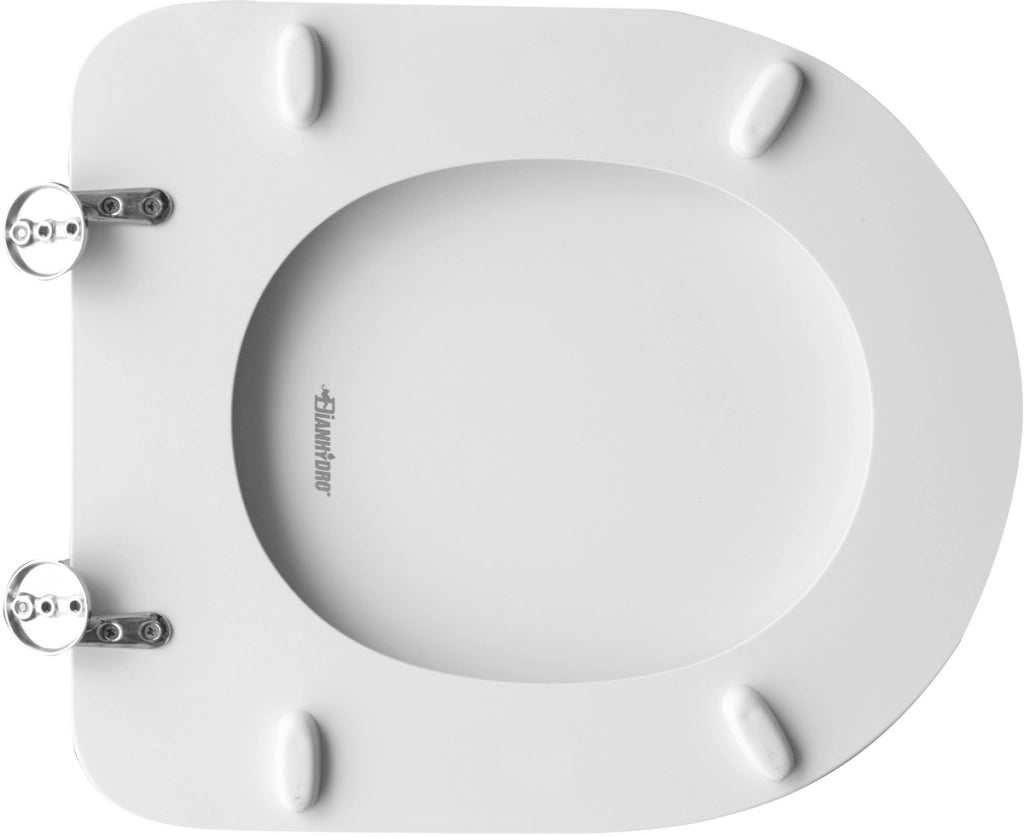 SEDILE WC PER CATALANO VASO NEVE FORMA 7- Bianco - Cerniere C espansion- CW- pezzi 1