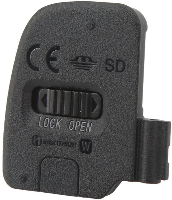 Accessorio di sostituzione per batterie - Coperchio di cassetta di batteria - Accessorio affidabile - Formato compatto - Per Sony A6000 - Ideale per fotocamere