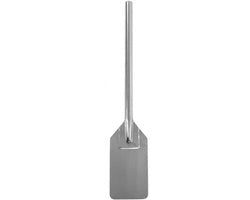 Pala da cucina in acciaio inossidabile completamente lunga - Extra lunga Steel - Cucchiaio da cucina - Utensili da cucina - Durevole - Progettazione ergonomico (61CM)