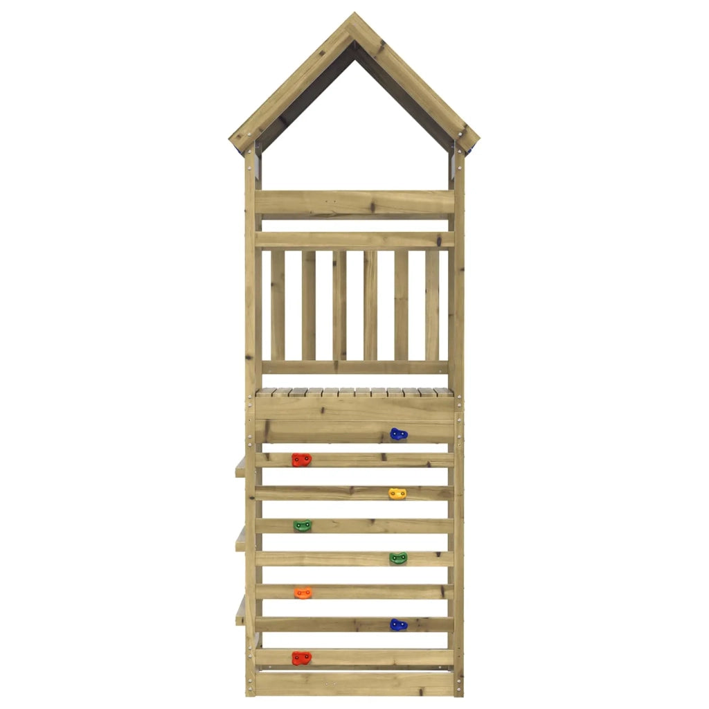 Torre da Gioco Marrone Legno Impregnato Solido 3417189