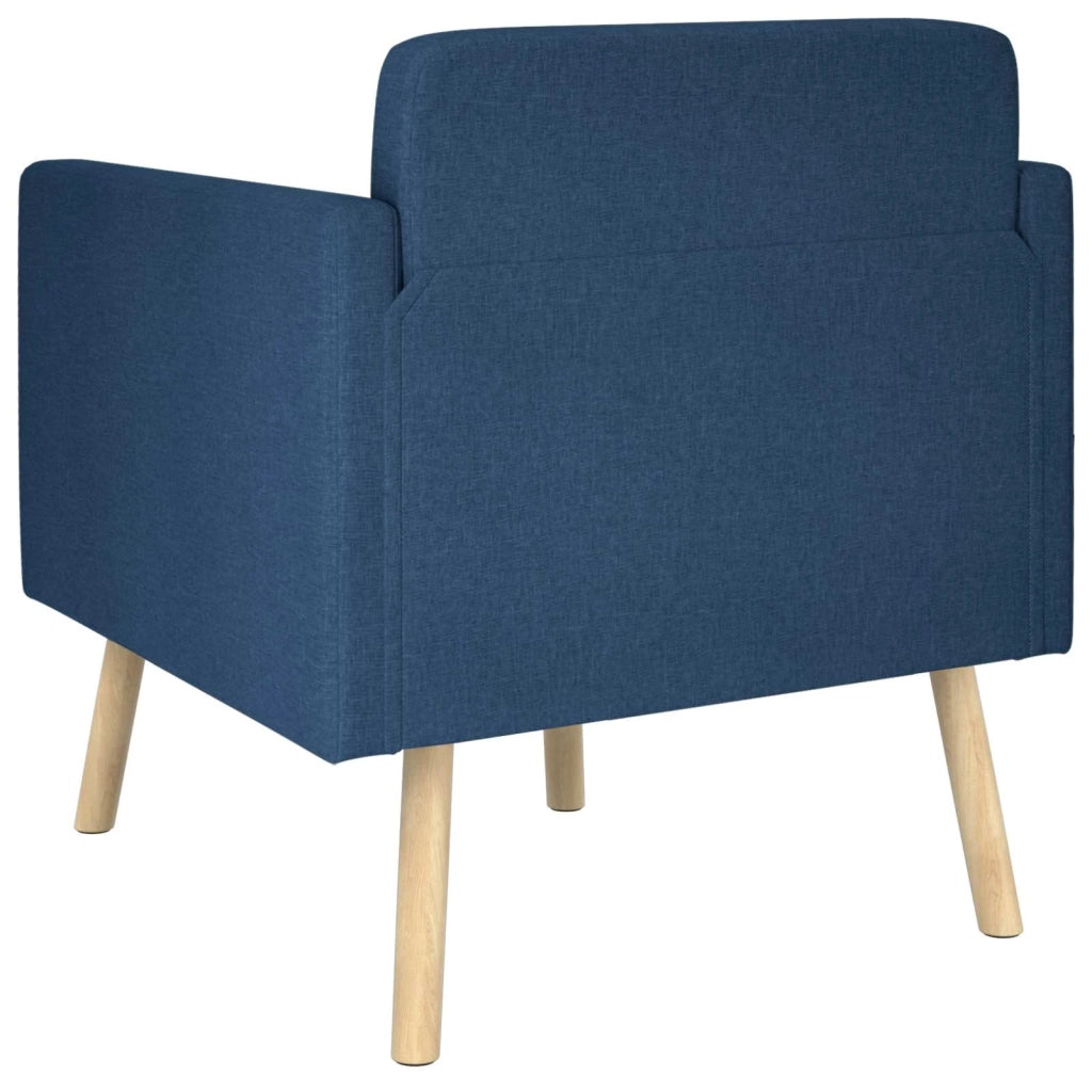 Sedia d'accento Blu Tessuto 42044790