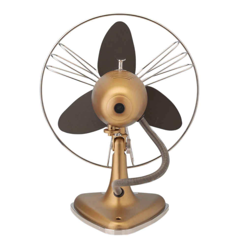 Bimar Ventilatore Tavolo VTM34.CA 30cm Corpo Metallo Vintage 3 Pale EVA 3 Velocità Orientabile