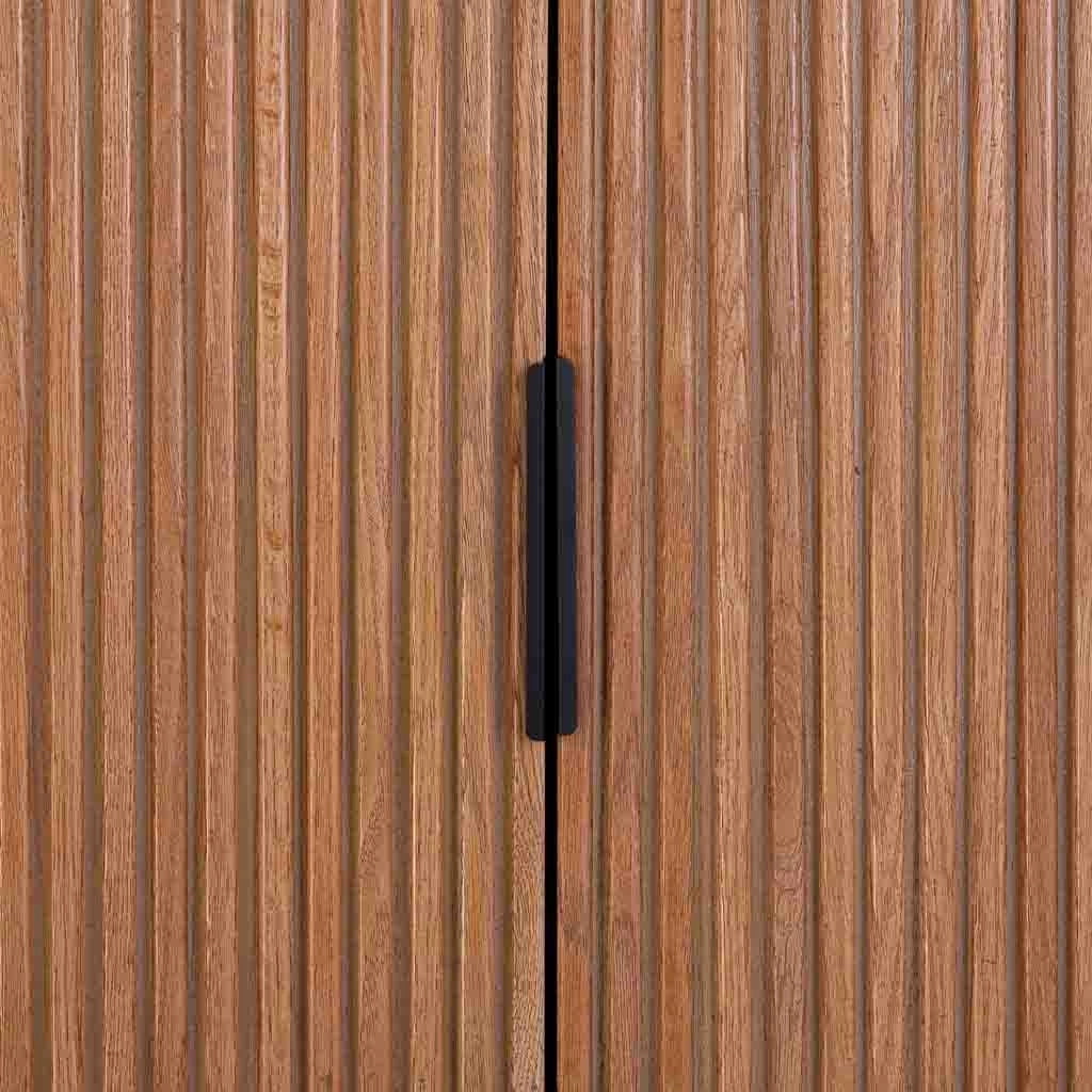 Armadio 2 ante in legno e metallo 100x40x160h cm