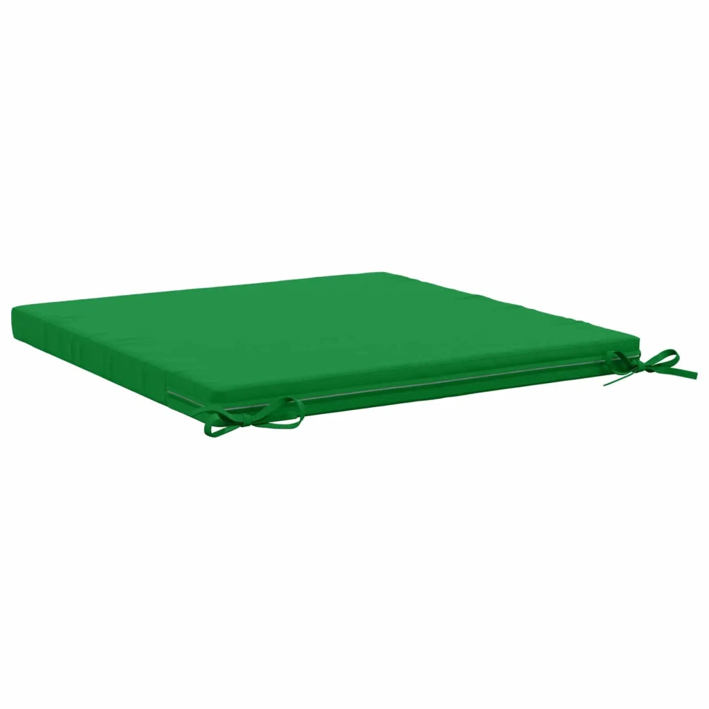 Cuscini per Sedia in 4 Pezzi SOEST 4 pz 100% Poliestere Verde 945032