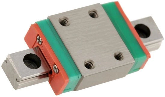 Guida Lineare 7 mm - Blocco di Scorrimento - Blocco di Guida - Acciaio Duraturo - Adatto per Piccoli Apparecchi - Stabilità e Prestazioni