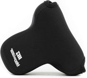 Casella Ultra Leggera in Neopreen per Fujifilm X-T30 X-T20 X-T10 - Nero con Cinturino per spalla - Protezione per obiettivi 16-50mm/18-55mm