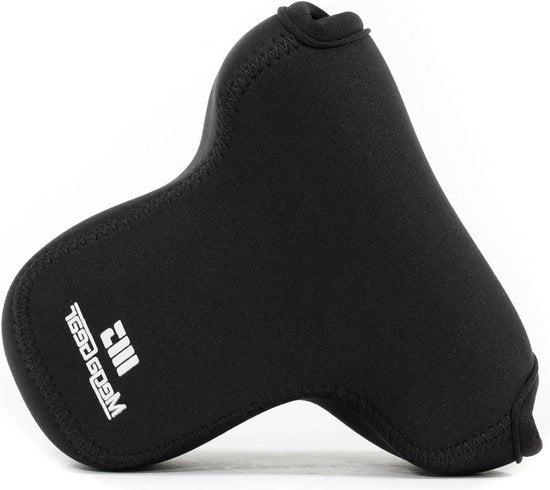 Casella Ultra Leggera in Neopreen per Fujifilm X-T30 X-T20 X-T10 - Nero con Cinturino per spalla - Protezione per obiettivi 16-50mm/18-55mm