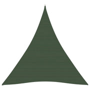 Vela ombreggiante/ombrellone 160 g/m² 5 x 6 x 6 m HDPE verde scuro 02_0009441