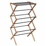 Stendibiancheria da balcone in legno pieghevole verticale KADAX