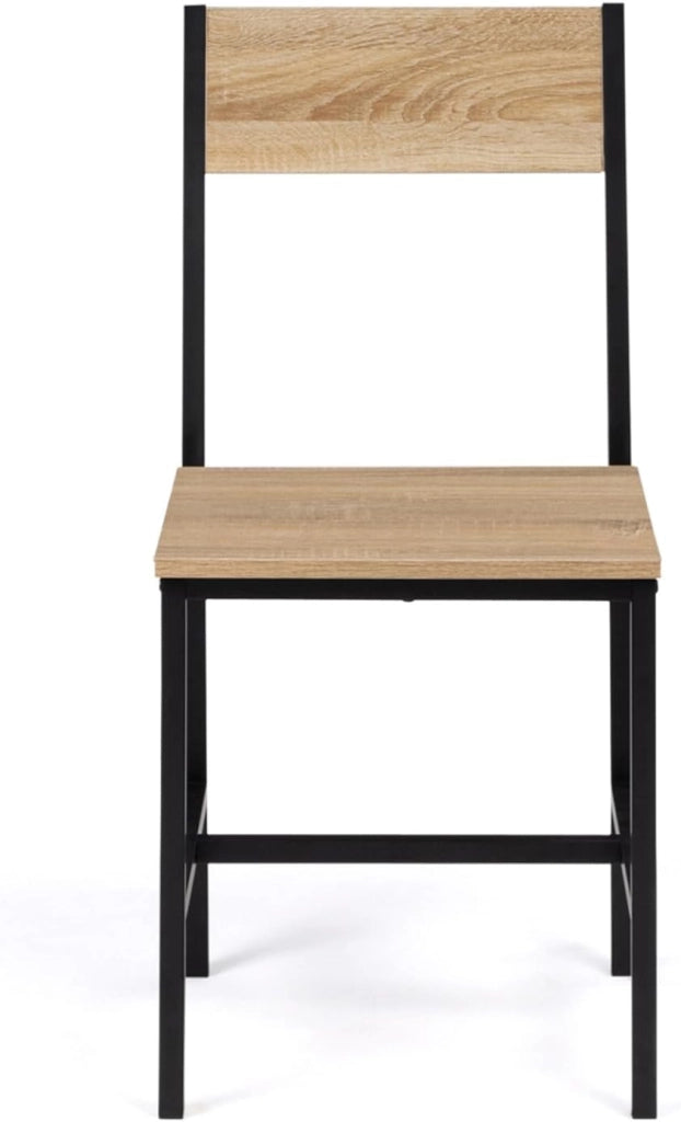 Lote de 4 sillas de cocina de diseño industrial DETROIT