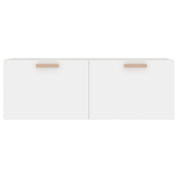 Mobile Pensile Bianco 100x36,5x35 cm Legno Multistrato 812942