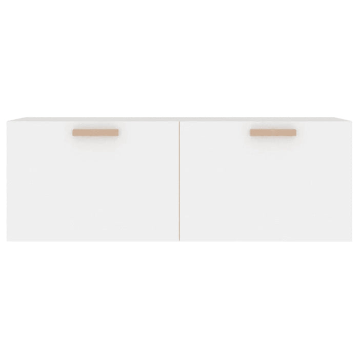 Mobile Pensile Bianco 100x36,5x35 cm Legno Multistrato 812942