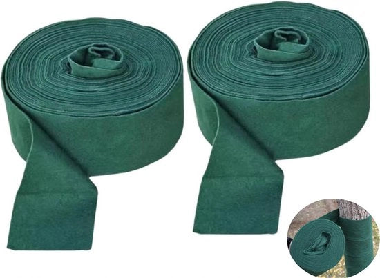 Hoes per piante contro il gelo - Copertura estiva per alberi - Film di protezione per piante - Copertura invernale - Duratura - fascia per piante - respirante - per mantenere caldo - 30M x 12cm