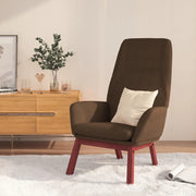 Poltrona Relax Marrone in Tessuto 341386