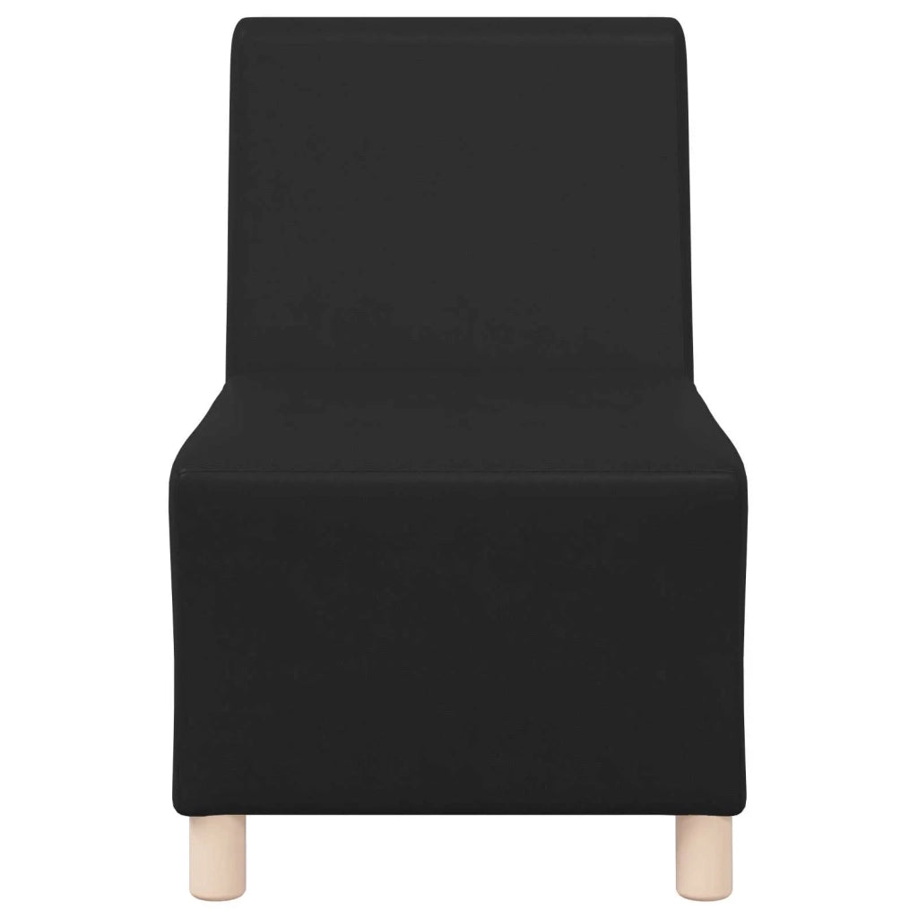 | Unità di Divano Modulare Senza Braccioli | Nero 55 x 74 x 82 cm 4108494