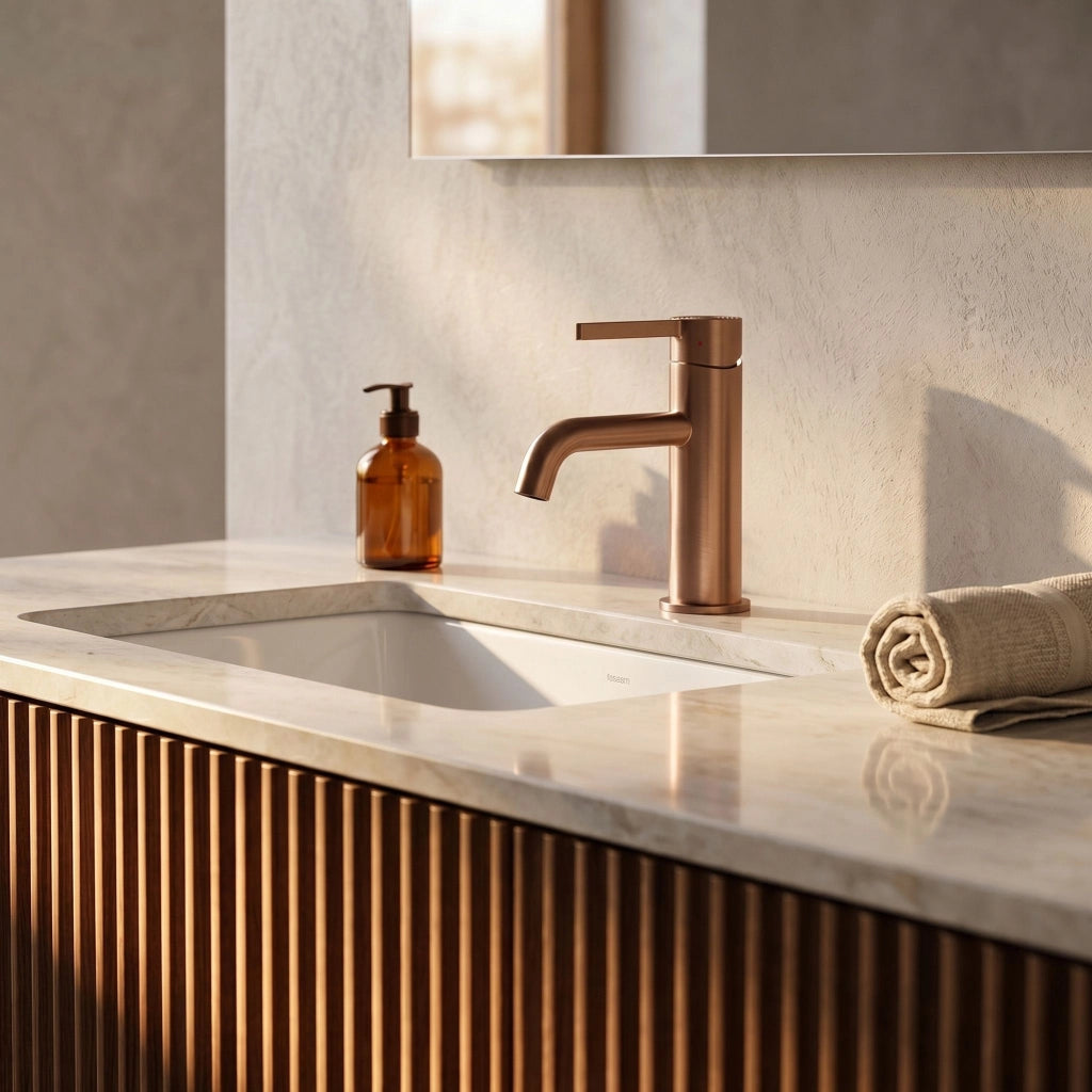 Rubinetto Da Bagno Rea Foster Brush Copper