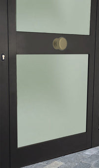 Pomolo fisso per porta SAGUATTI 177/80GB in alluminio bronzo satinato