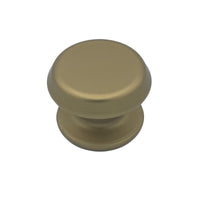 Pomolo fisso per porta SAGUATTI 177/80GB in alluminio bronzo satinato