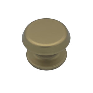 Pomolo fisso per porta SAGUATTI 177/80GB in alluminio bronzo satinato