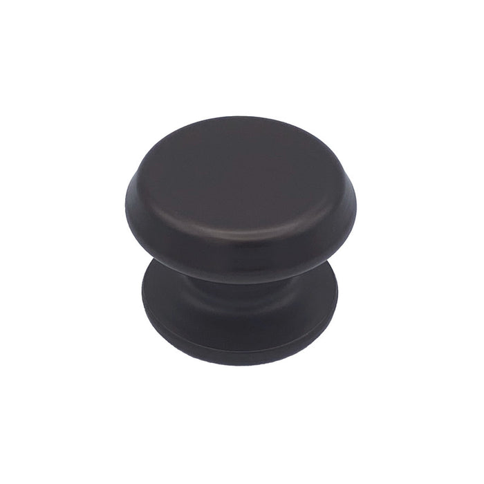 Pomolo fisso per porta SAGUATTI 177/80IB in alluminio marrone opaco