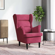 Divano Sedia-Poltrona Rosso Vino in Velluto 660110