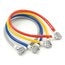 Lucchetto a cavo con combinazione cm 58 colori assortiti
