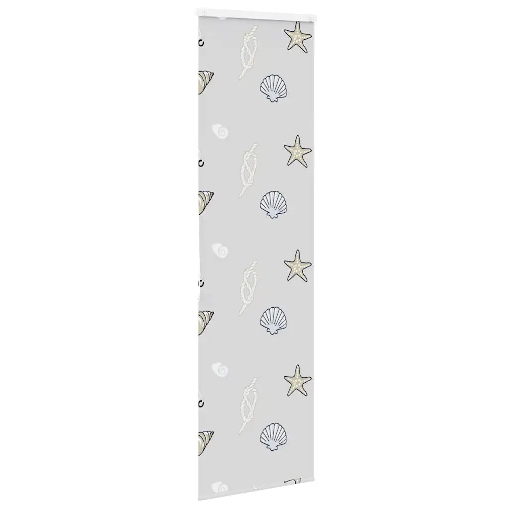 Tenda a Rullo per Doccia Cassonetto 80x240 cm Larghezza Tessuto 4015010