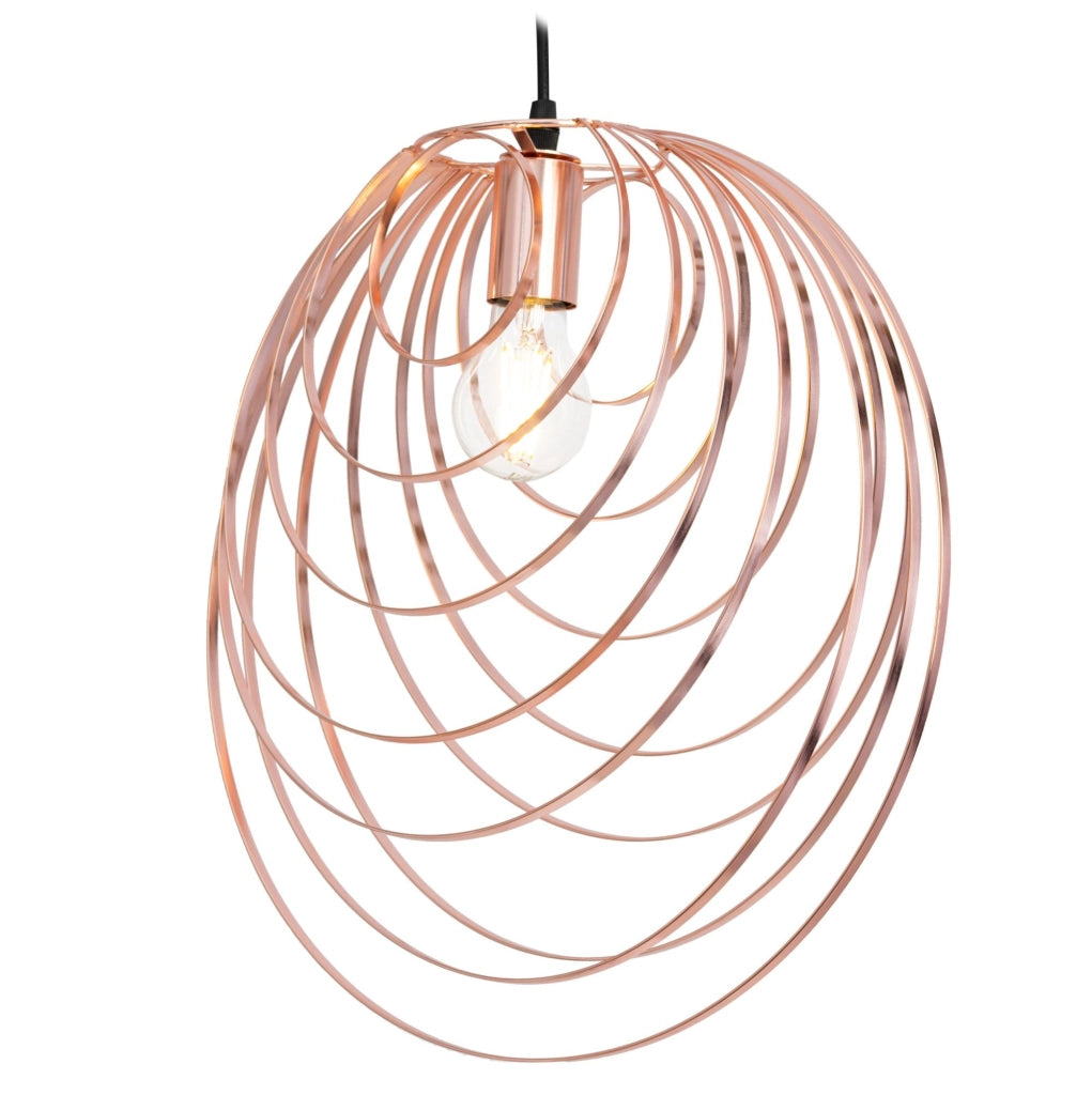 Lampada Da Soffito Geometrico Rose Gold APP427-1CP