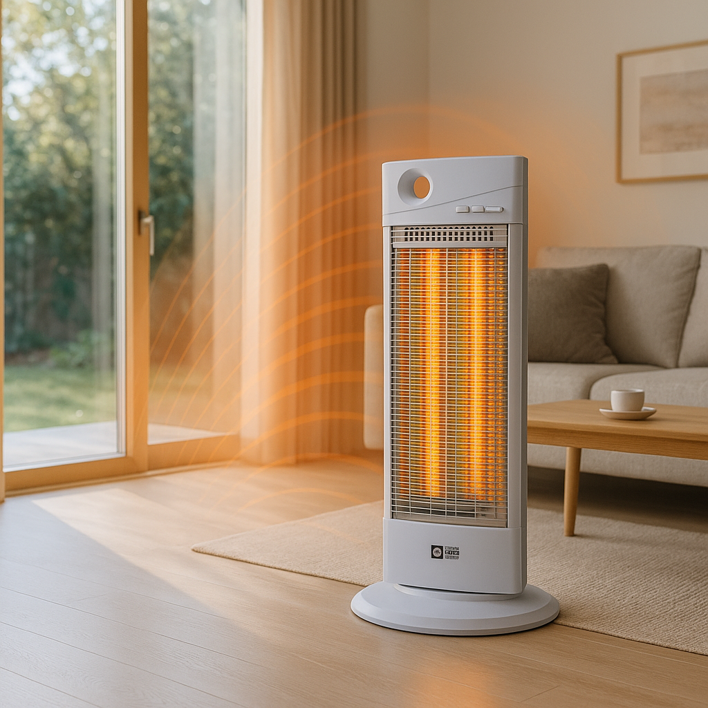 STUFA AL CARBONIO OSCILLANTE 500/1000W – Mod. NSB-C31