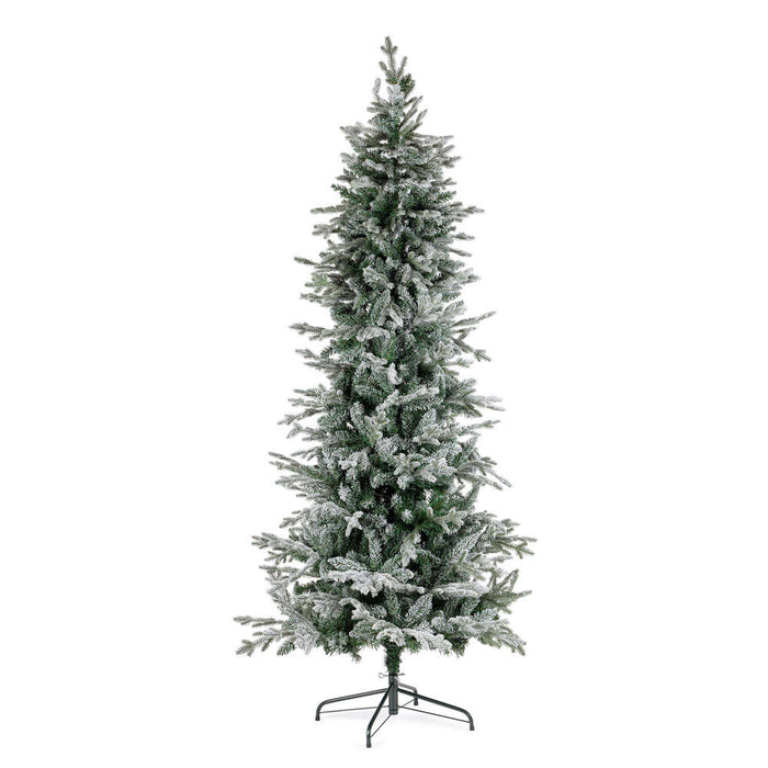 Albero di Natale Innevato Slim Stretto Cooper Bizzotto Formato: 210 cm