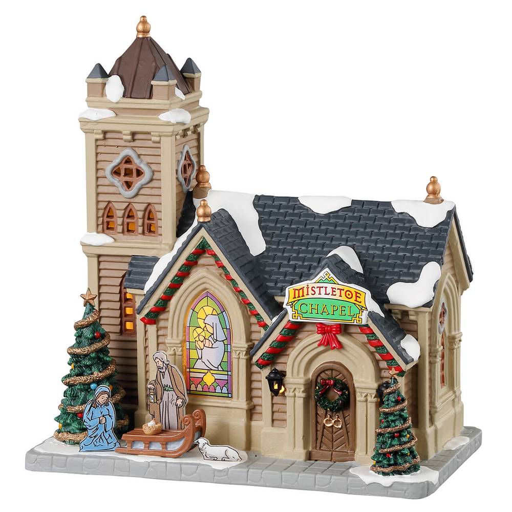 Chiesa del Vischio Villaggio di Natale Lemax