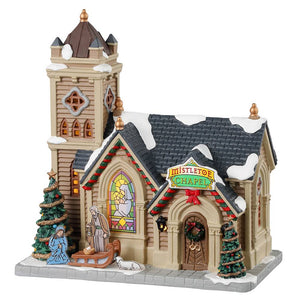 Chiesa del Vischio Villaggio di Natale Lemax