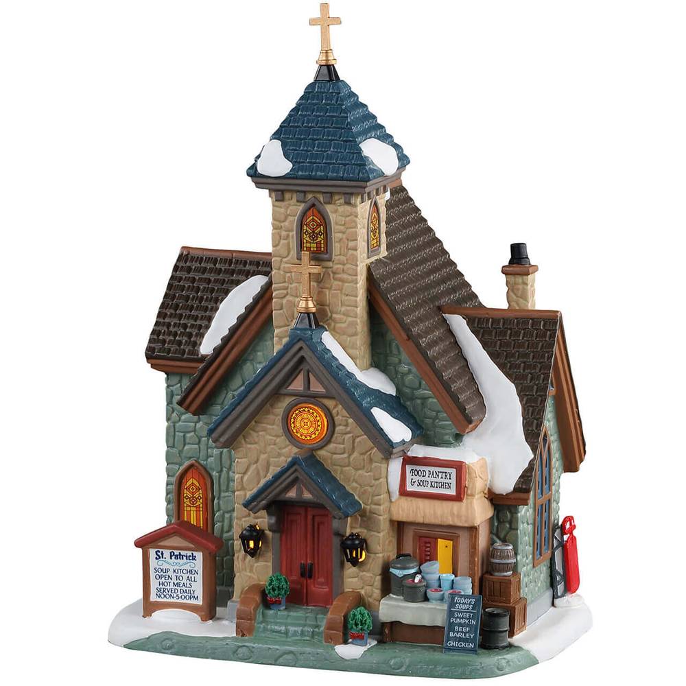 Mensa per i Poveri di San Patrizio Villaggio di Natale Lemax