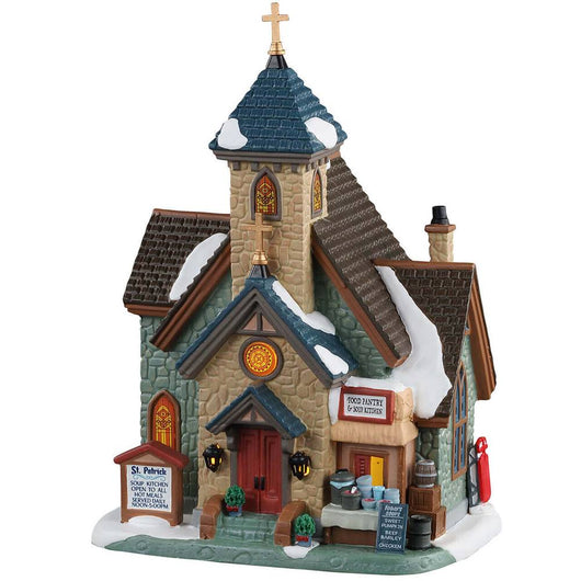 Mensa per i Poveri di San Patrizio Villaggio di Natale Lemax