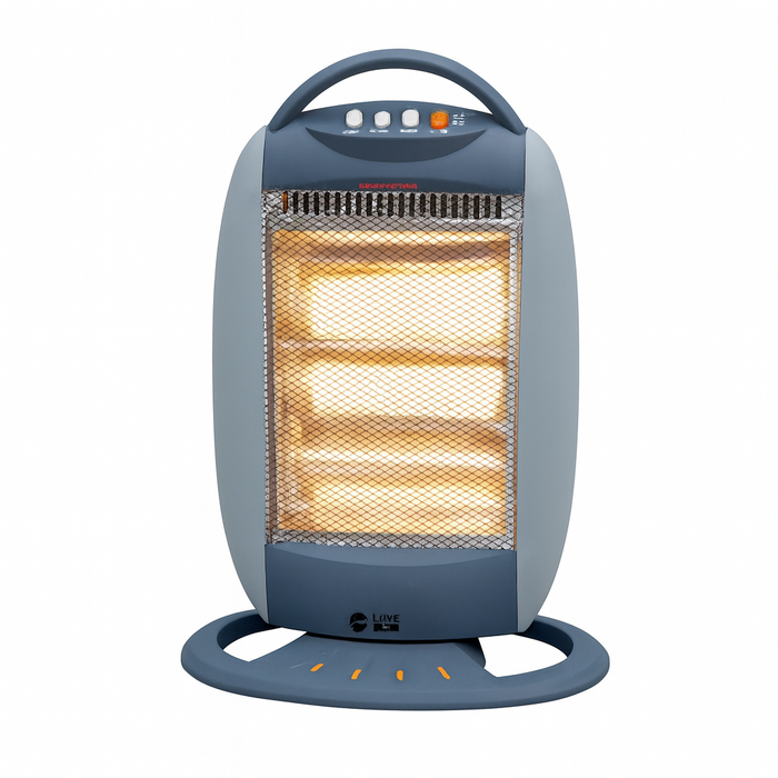 STUFA ALOGENA OSCILLANTE 3 LIVELLI DI POTENZA 400/800/1200W