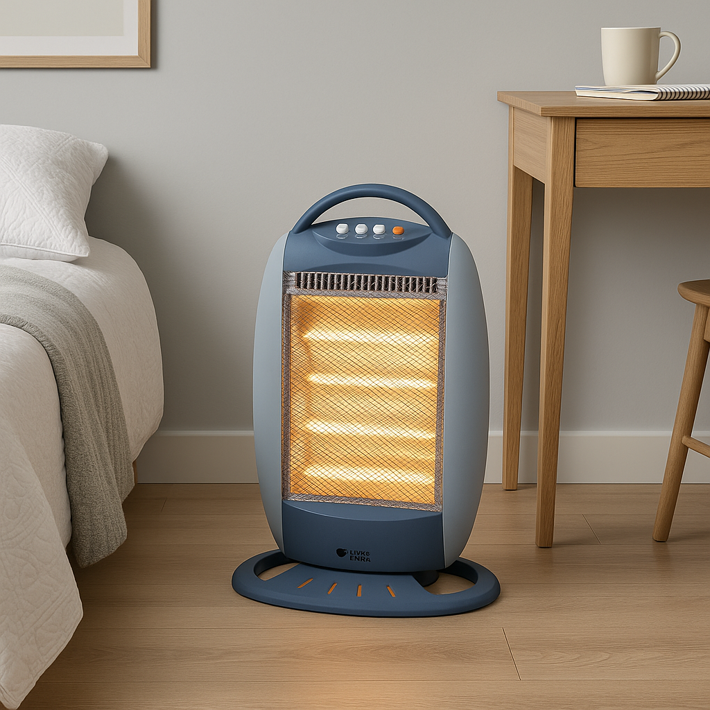 STUFA ALOGENA OSCILLANTE 3 LIVELLI DI POTENZA 400/800/1200W